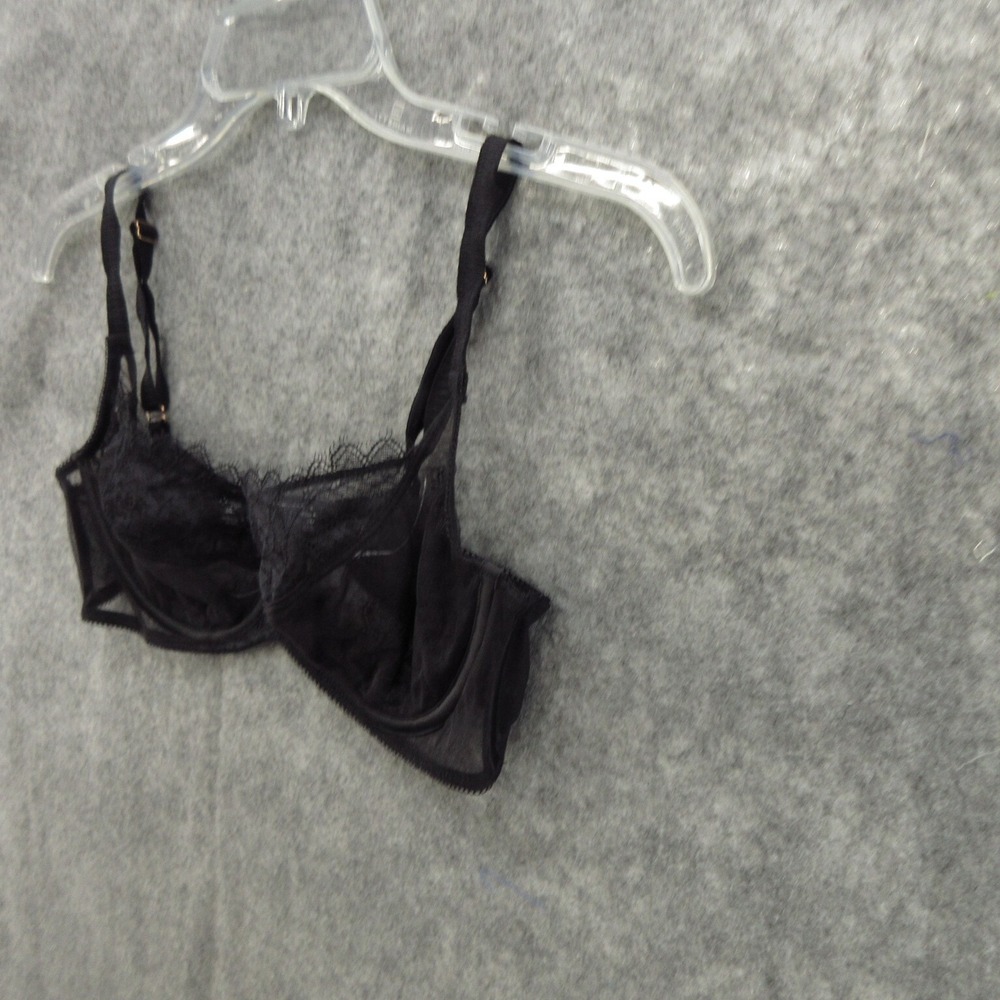 Soma Bra 34C Breathtaking Full Coverage Black Underwire Hook and Eye New - Picture 2 of 11